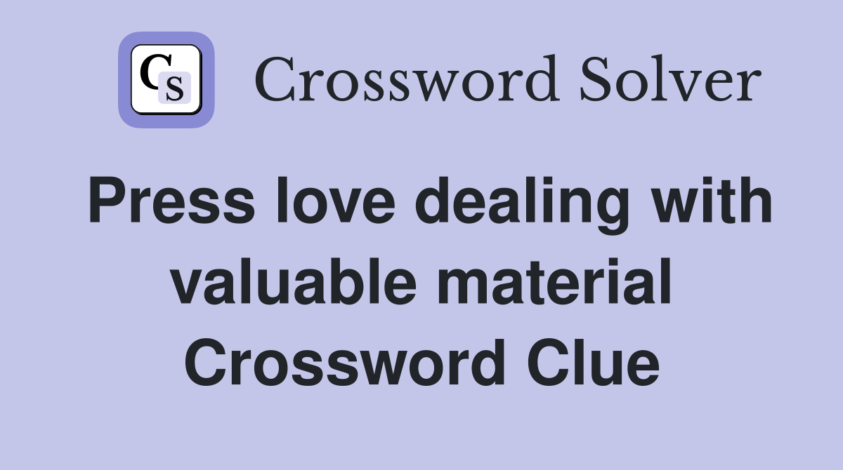 branch of knowledge dealing with material resources crossword clue